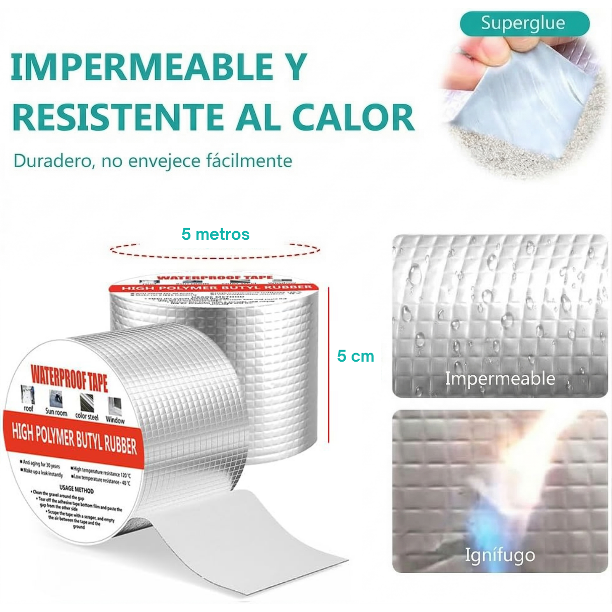 CINTA IMPERMEABLE