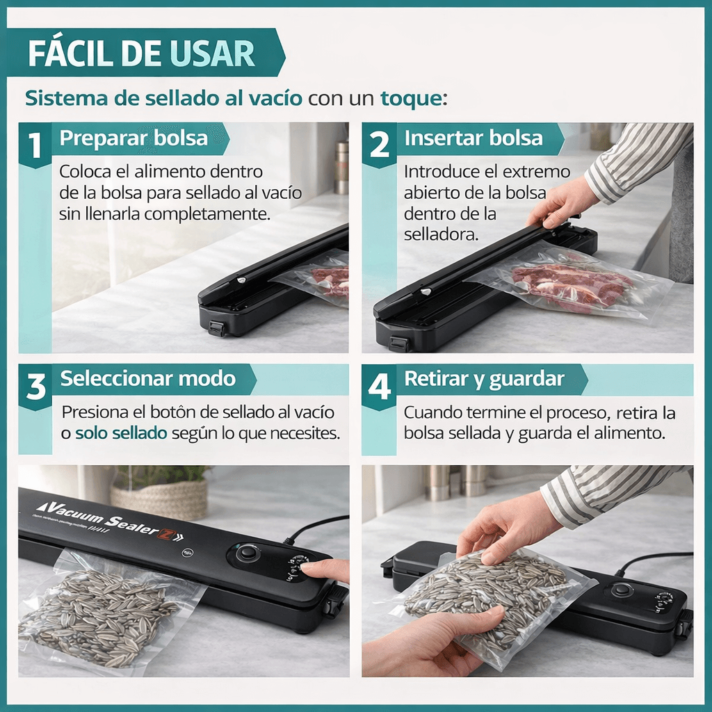 SELLADORA AL VACIO