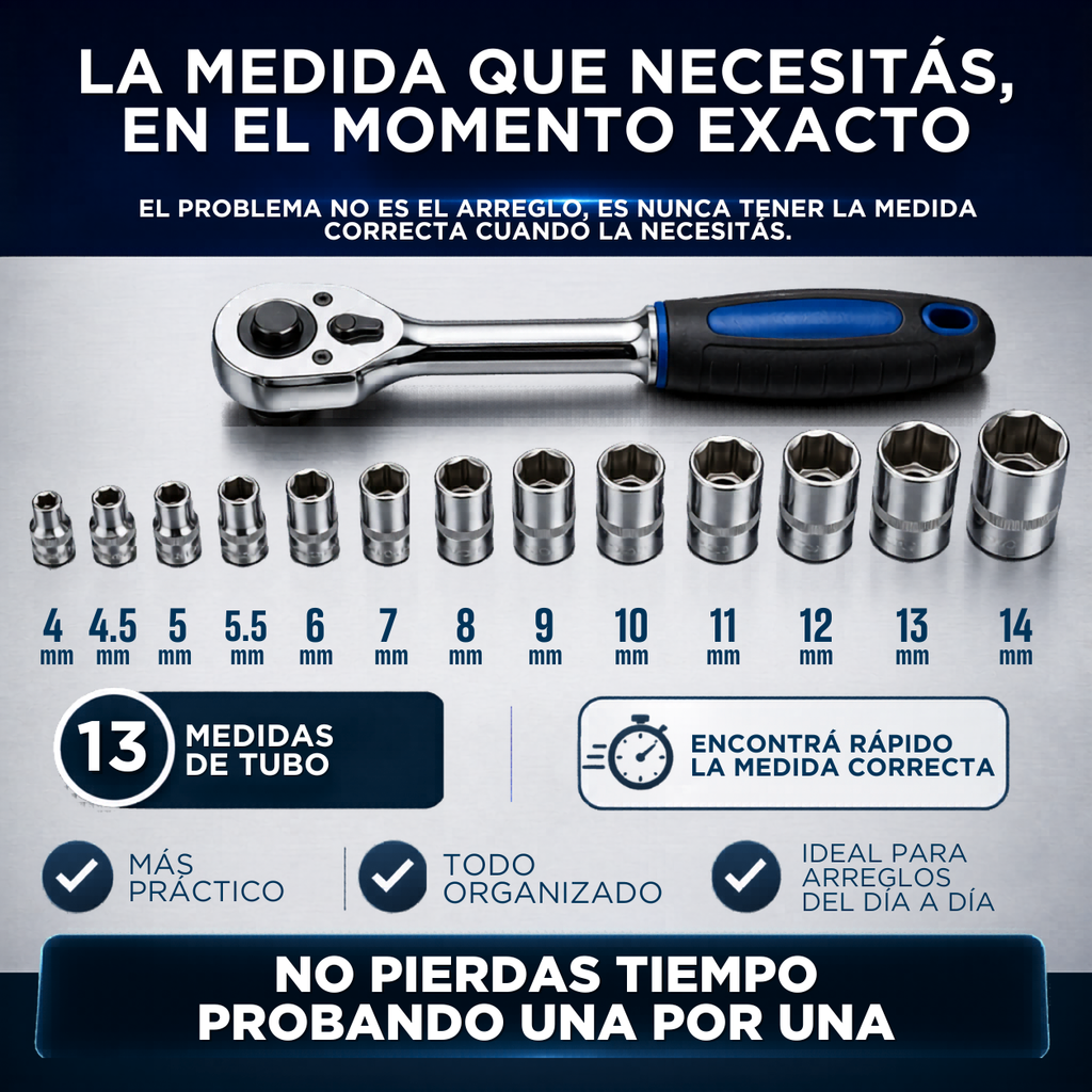 Kit de herramientas 46 piezas