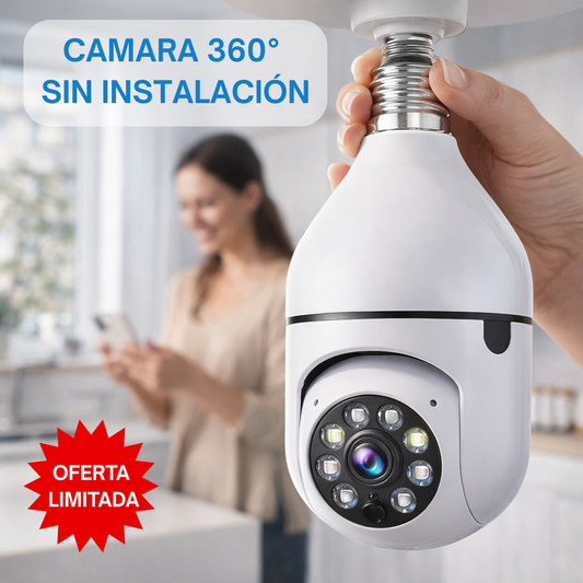 Camara tipo ampolleta 360°