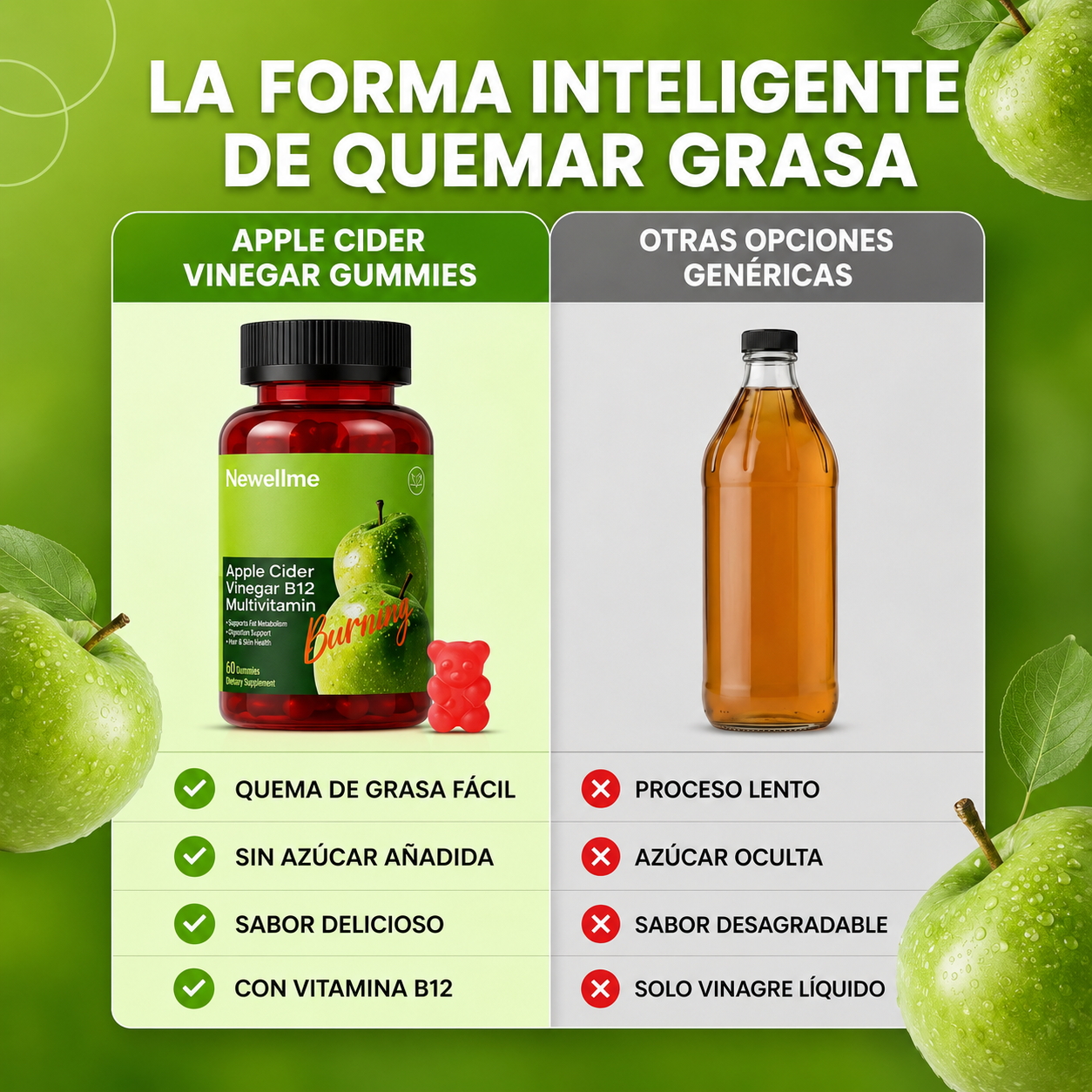 Apple Cider Vinegar Gummies B12