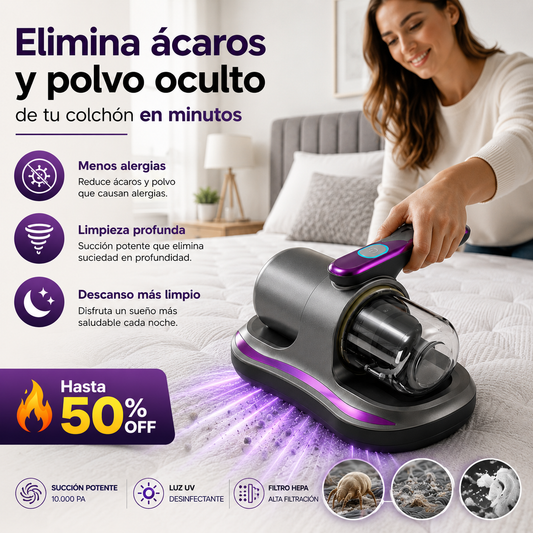 Aspiradora Profunda Eliminacion Acaros