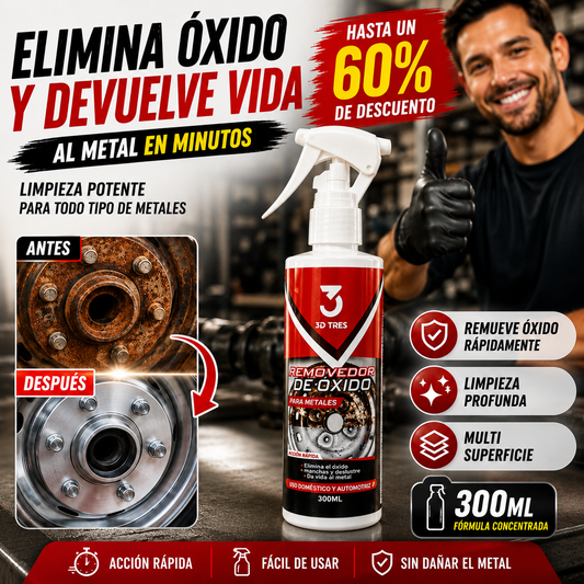 REMOVEDOR DE OXIDO 3D