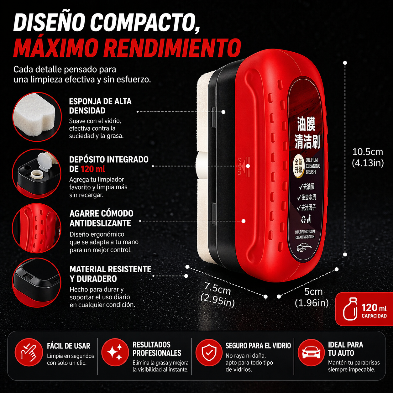 Pack 2 Cepillos Anti Empanante SC