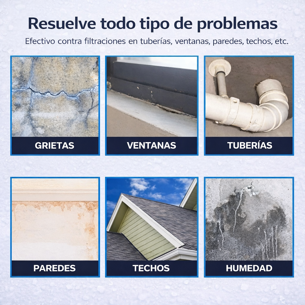 Pack 2 Sellador Impermeable Transparente