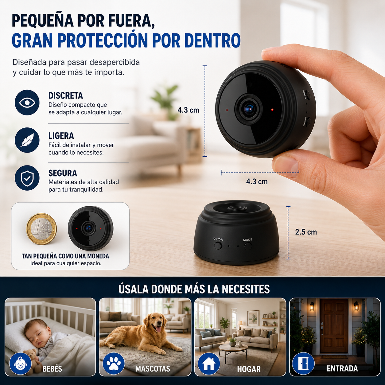 Mini Camara Go PRO™