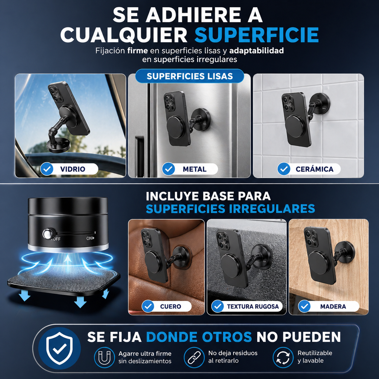 Soporte Celular Magnetico X2