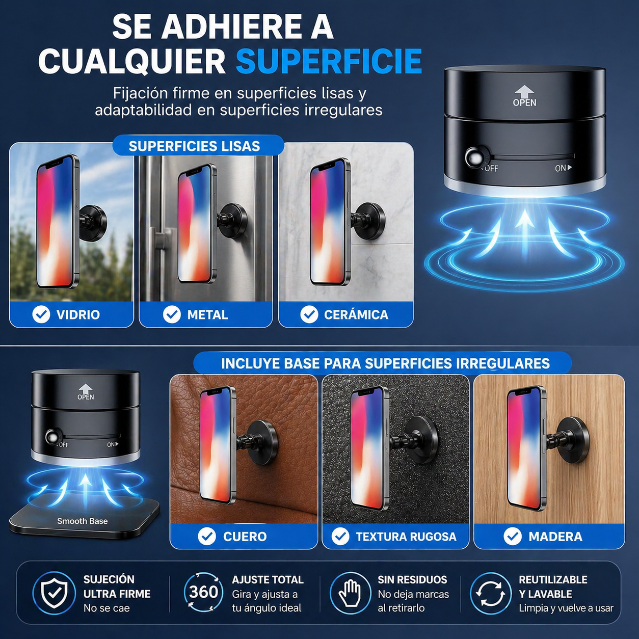 Soporte Celular Magnetico X2