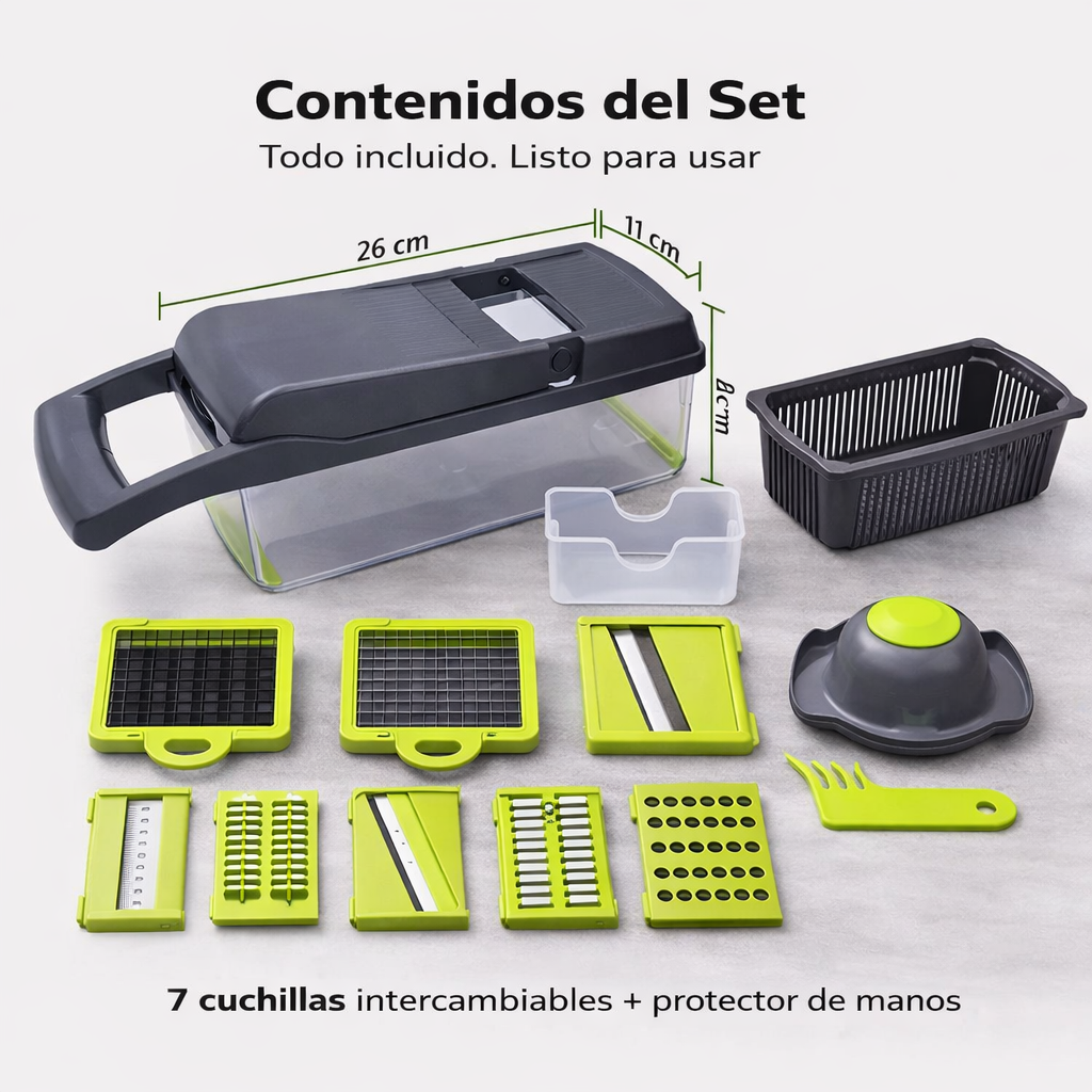 CORTADOR MULTIFUNCIONAL 8 EN 1
