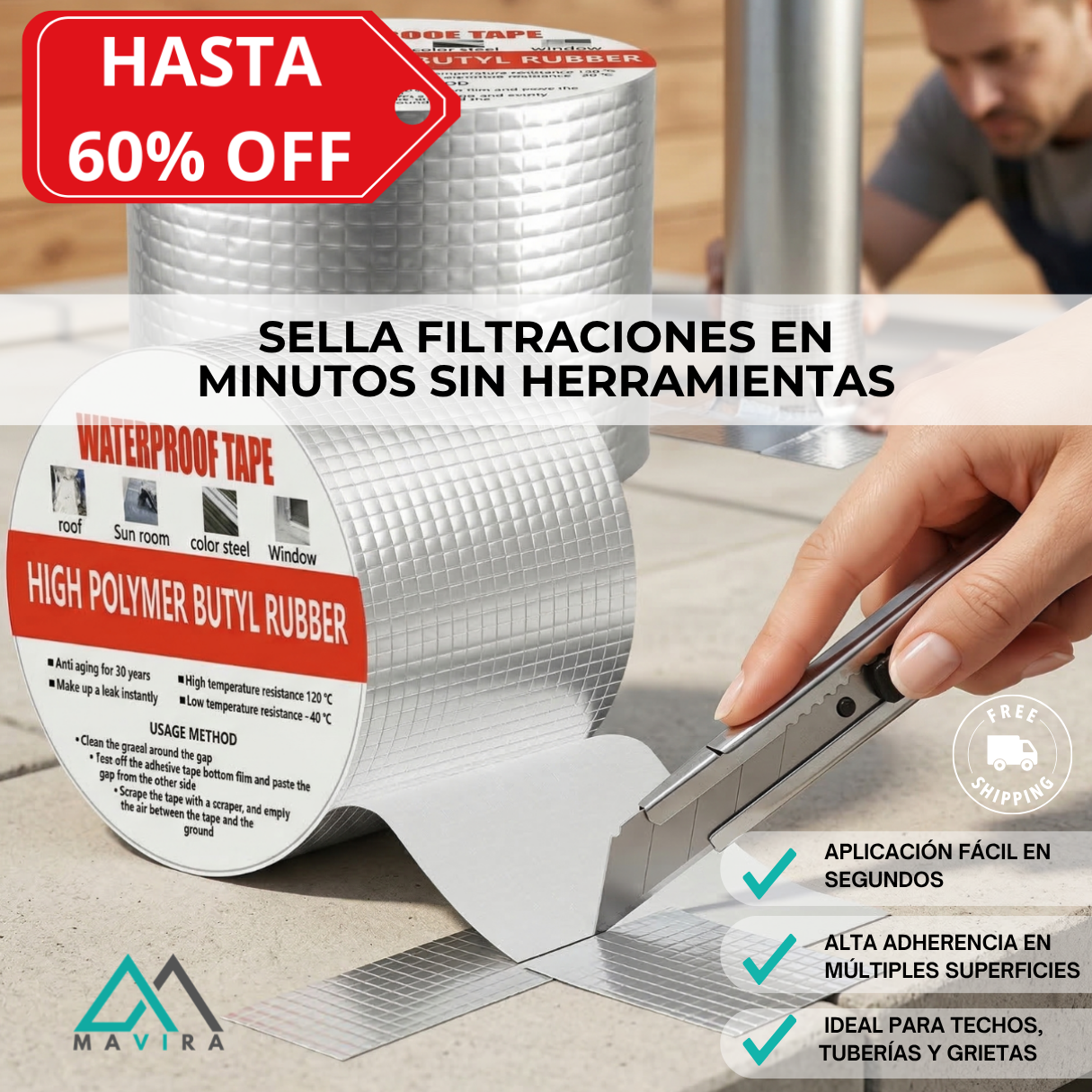 CINTA IMPERMEABLE