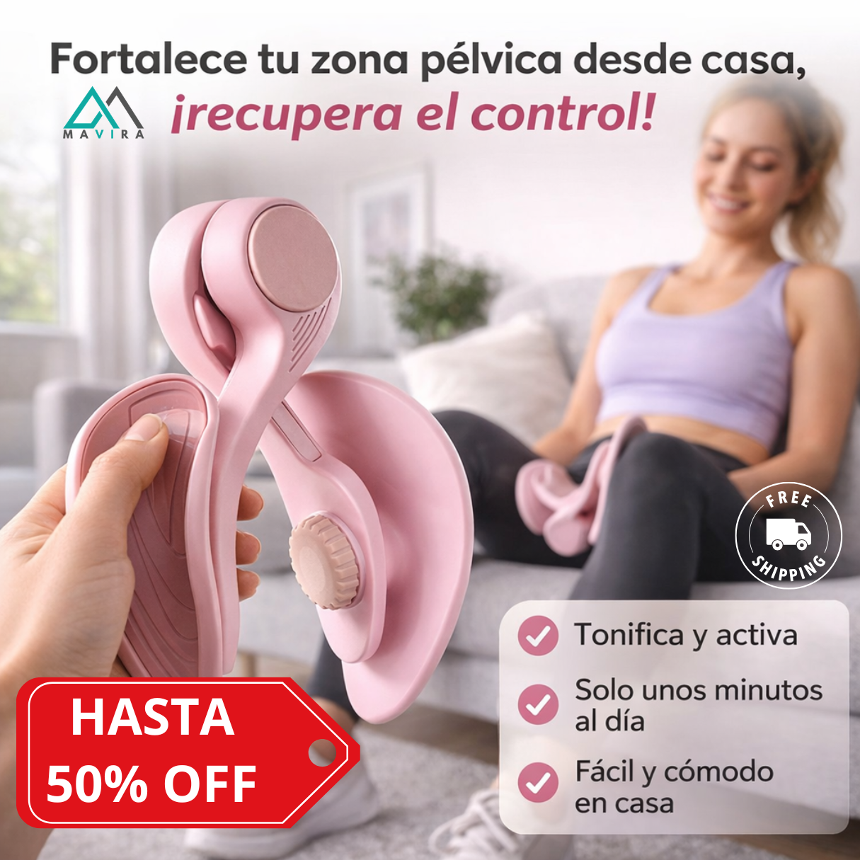 Entrenador Pelvico Moldeador Muslos